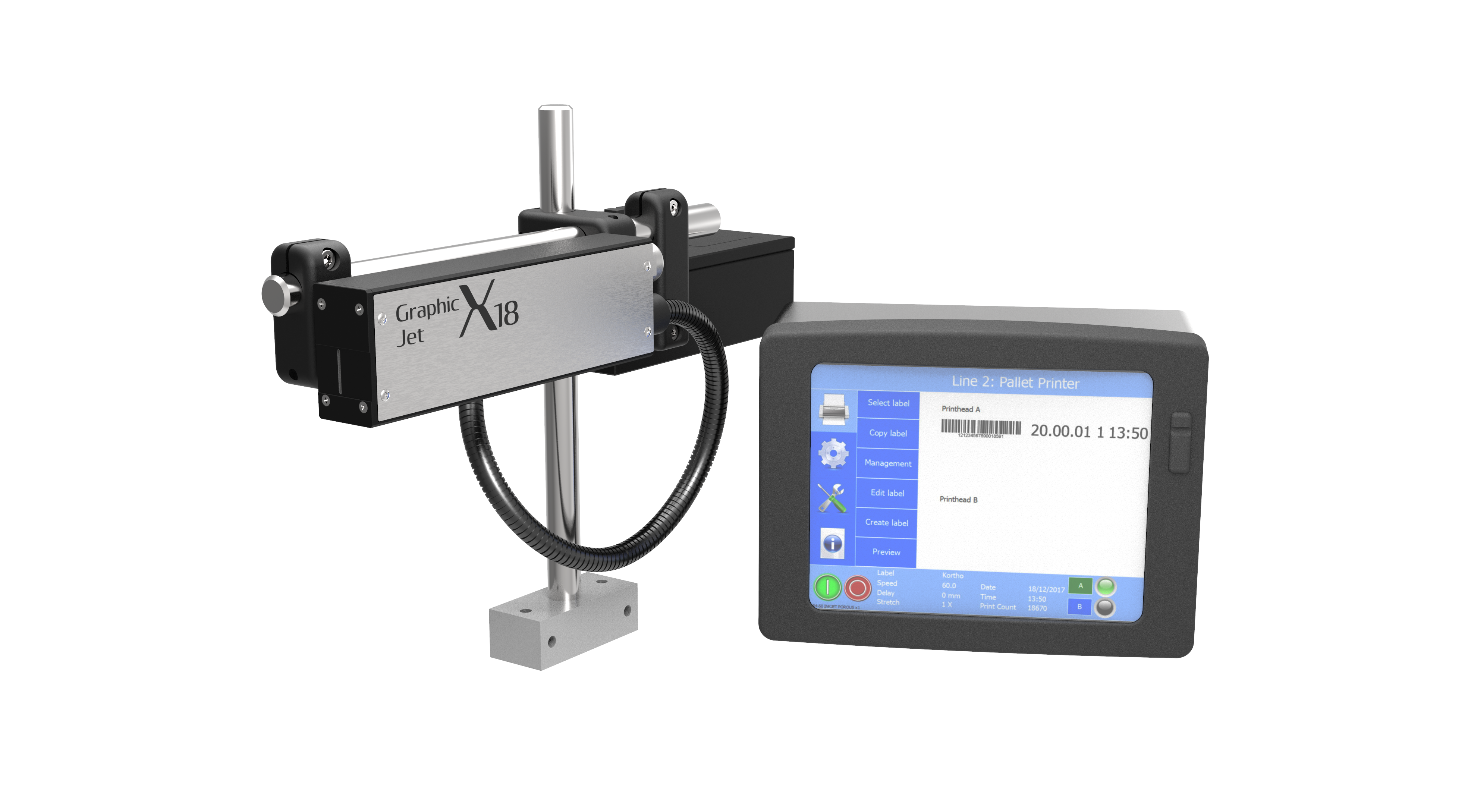 מדפסות דופן קרטון ו TTO                              